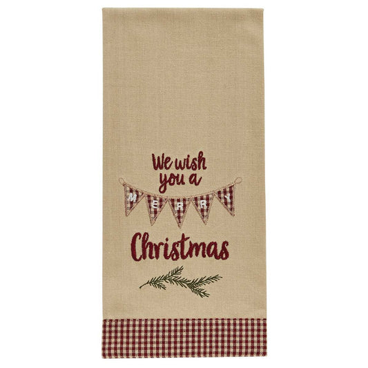 Park Designs Wish You A Merry Dishtowel - Set of 2