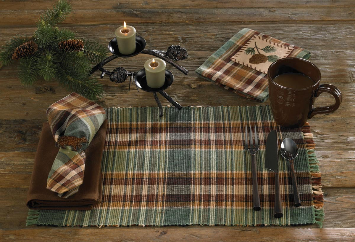 Park Designs Wood River Placemat - Set of 4