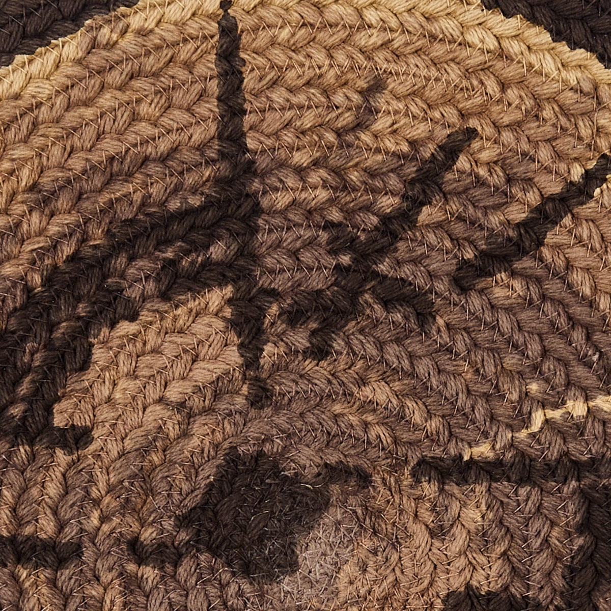 Park Designs Wood Slices Printed Braided Placemat - Set of 12