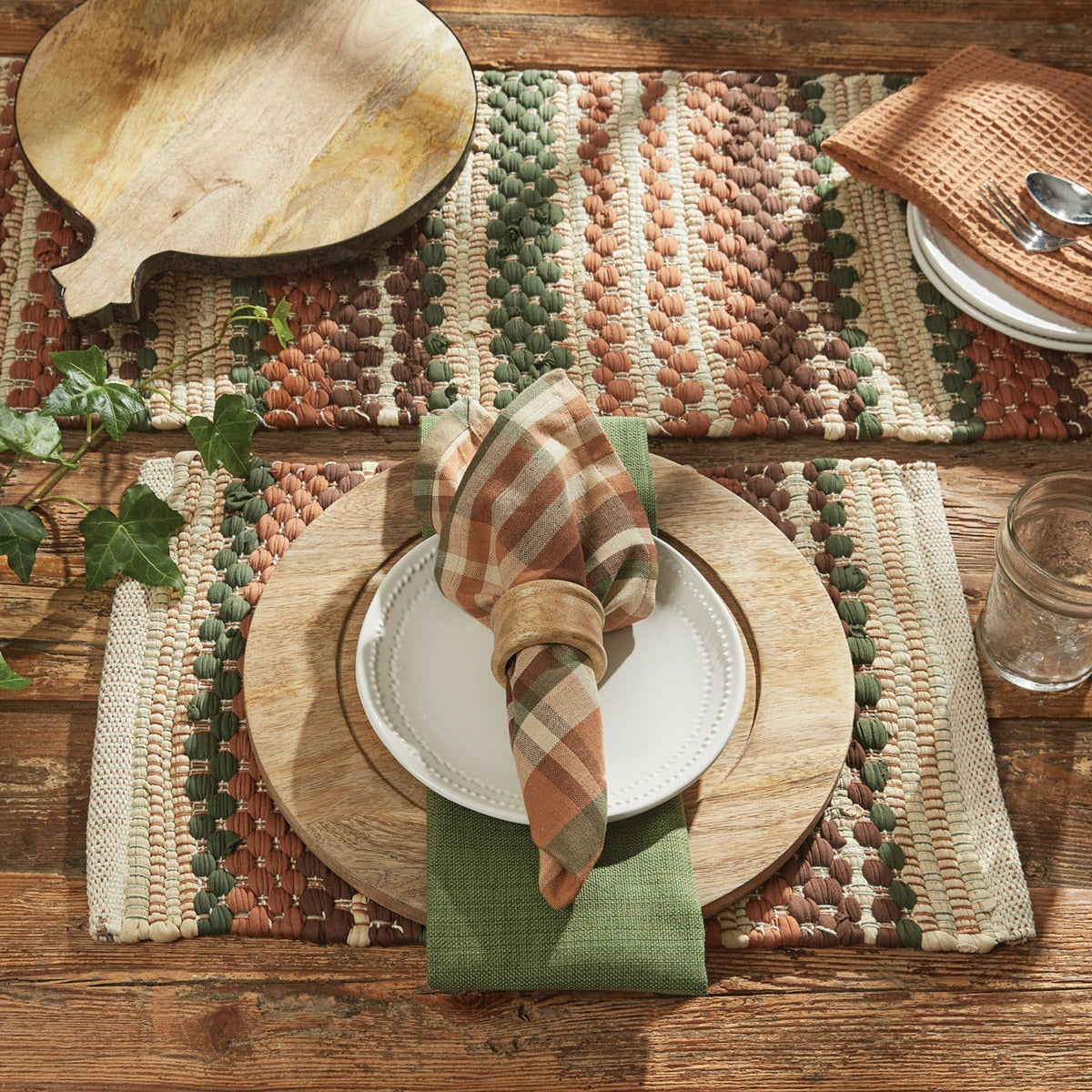 Park Designs Woodbourne Chindi Placemat - Set of 4