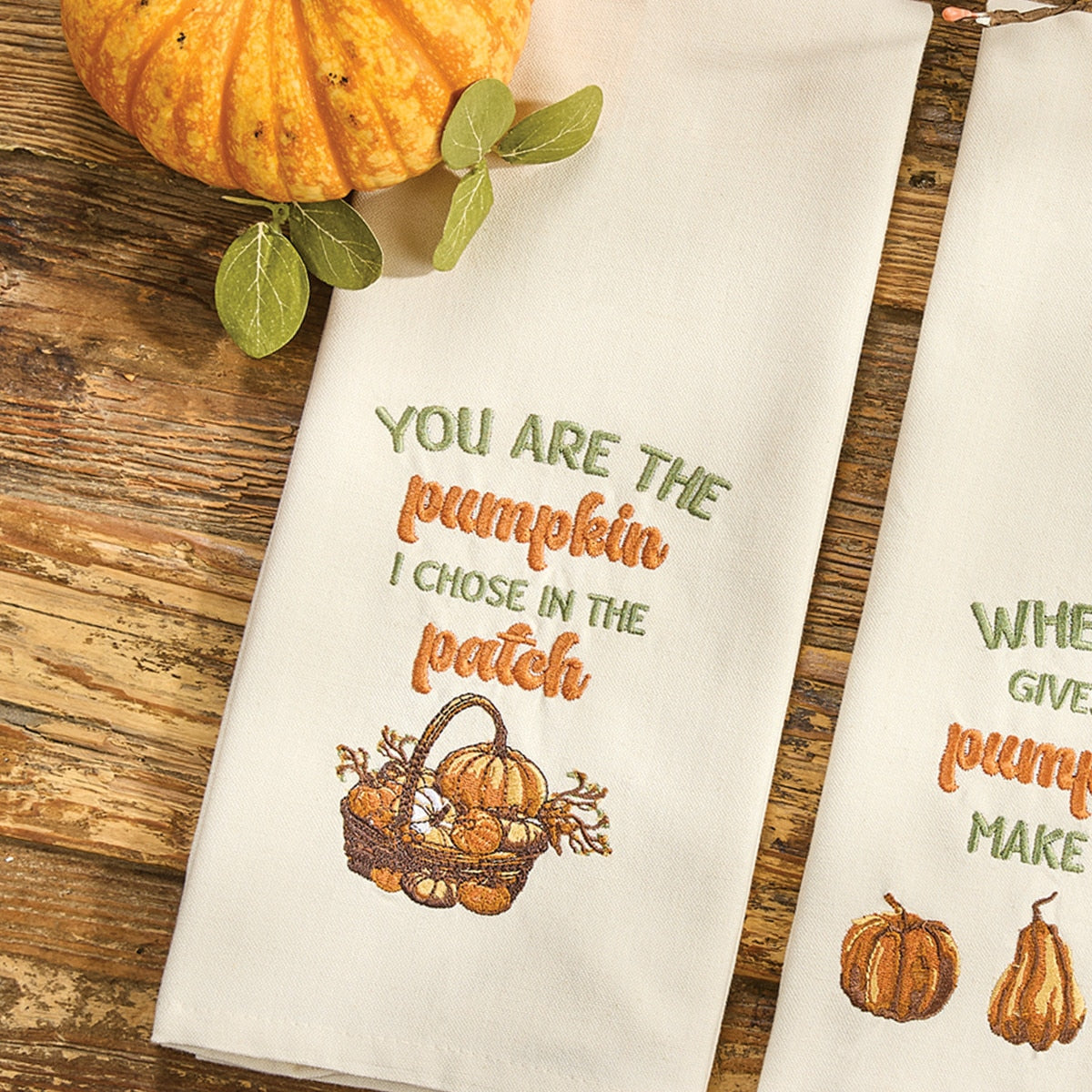 Park Designs You Are The Pumpkin Dishtowel - Set of 6