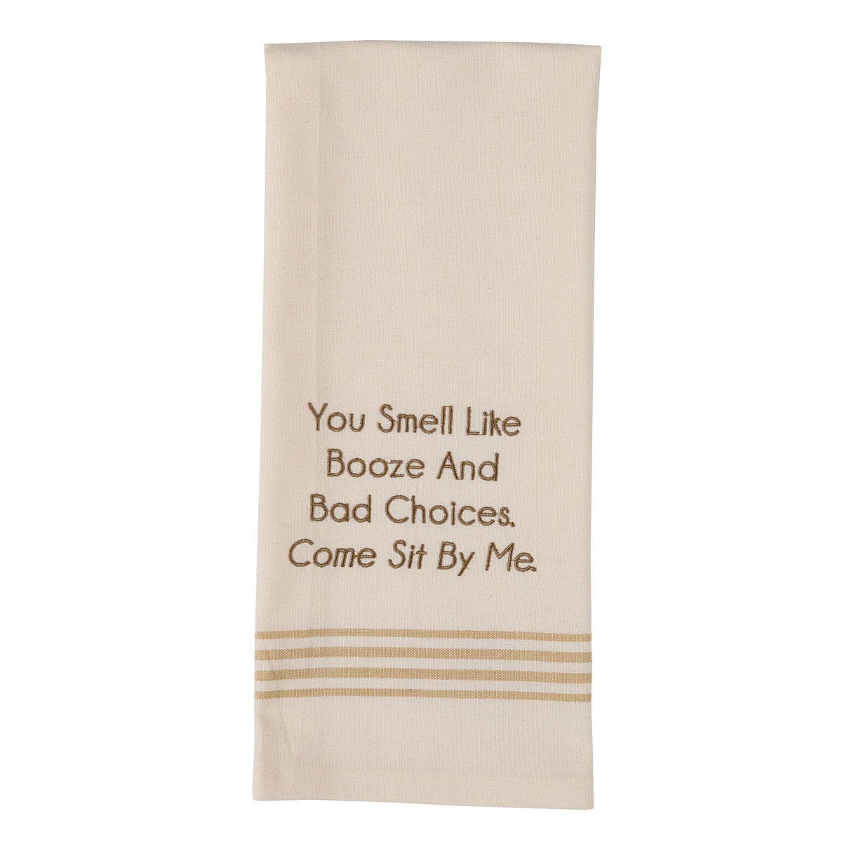 Park Designs You Smell Like Booze Sentiment Dishtowel - Set of 6
