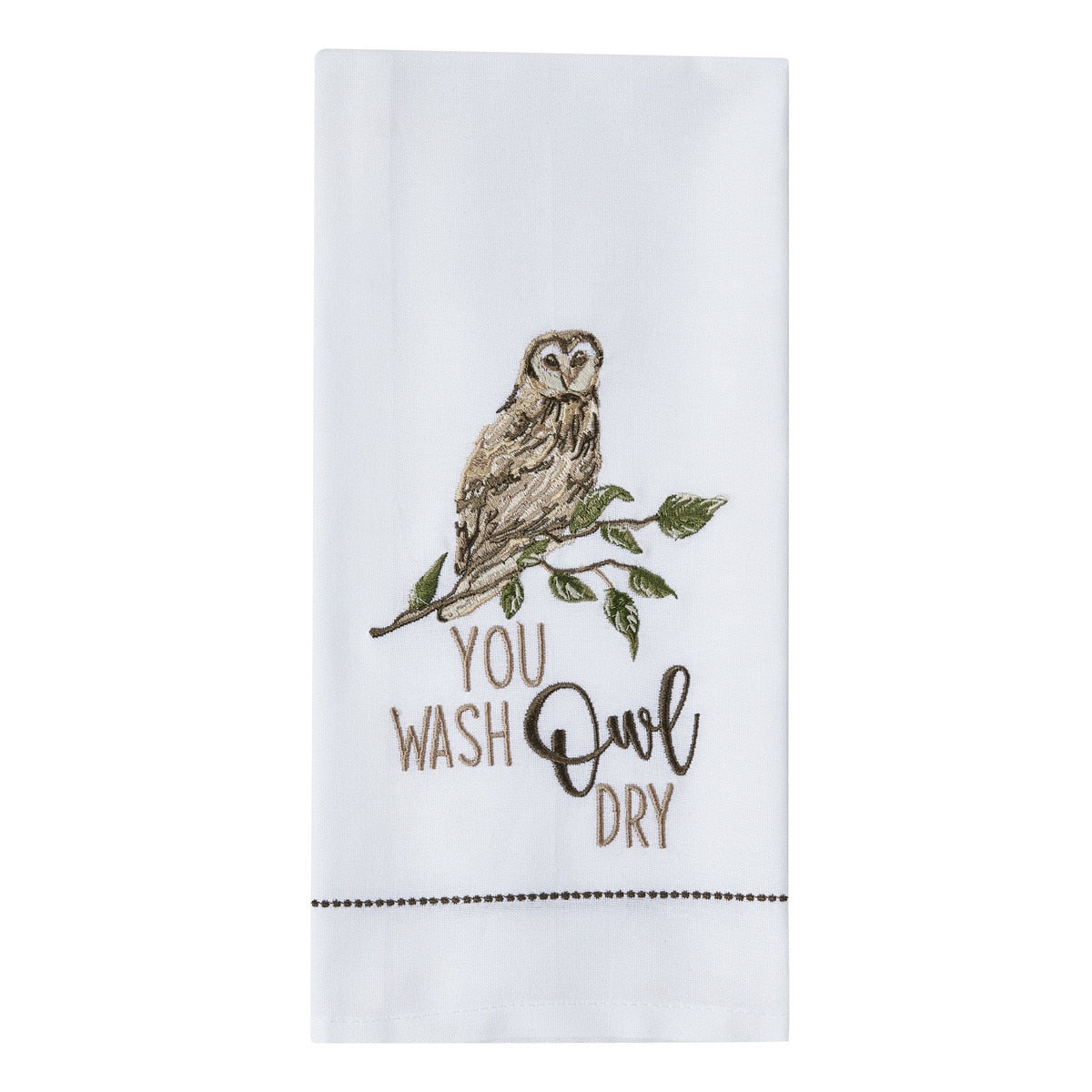 Park Designs You Wash Owl Dry Decorative Dishtowel - Set of 6
