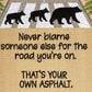 Park Designs Your Own Asphalt Dishtowel - Set of 6