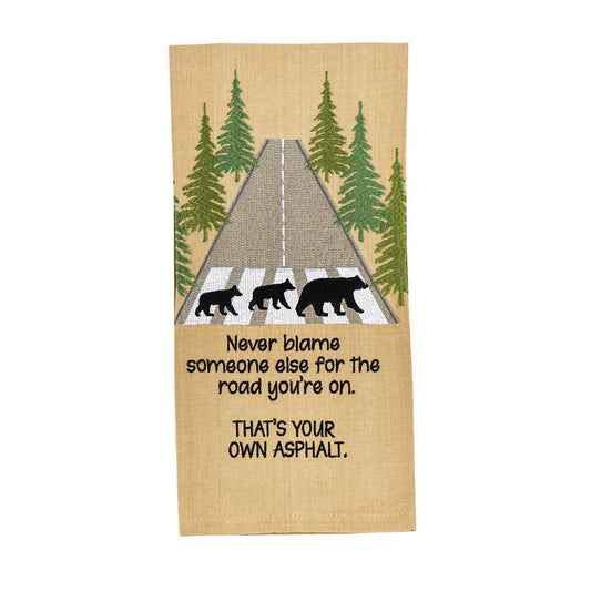 Park Designs Your Own Asphalt Dishtowel - Set of 6