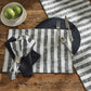 Park Designs Ziva Napkin Black - Set of 4