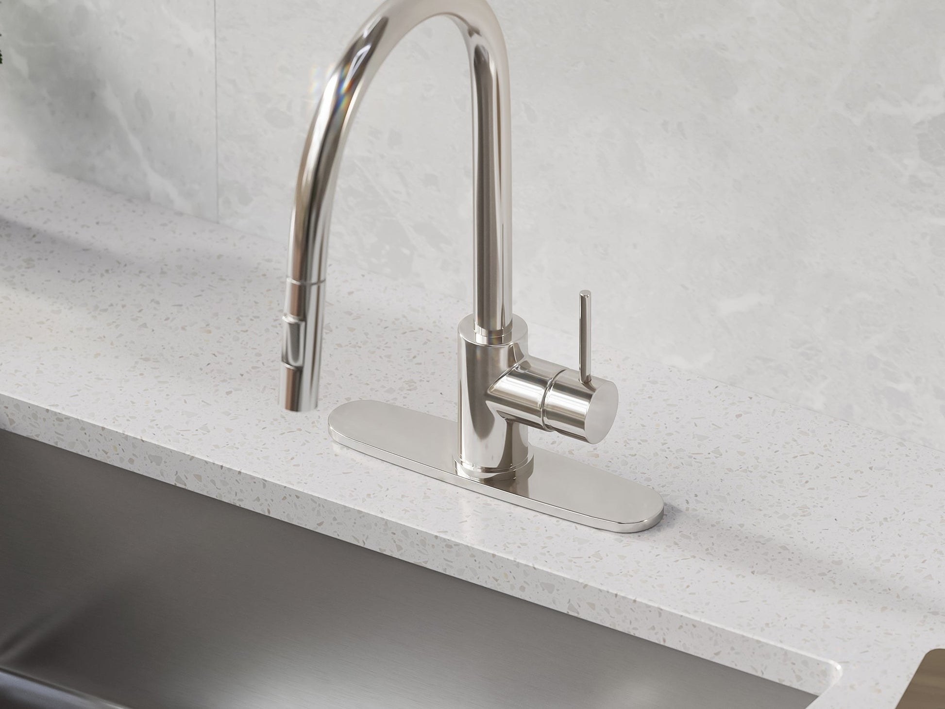 Pelican International 10" Chrome Deck Plate