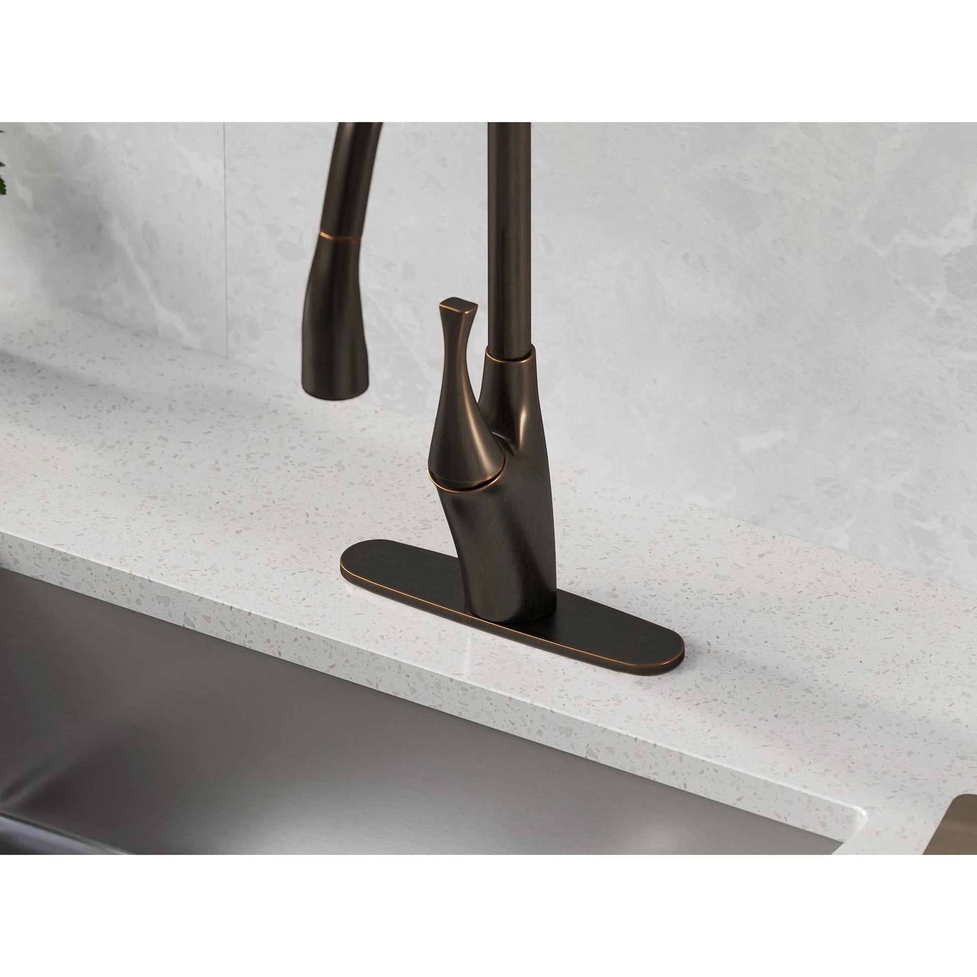 Pelican International 10" Oil Rubbed Bronze Deck Plate