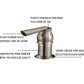 Pelican International Chrome Soap Dispenser