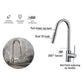 Pelican International Fountain Series 16" Chrome Single Hole Kitchen Faucet
