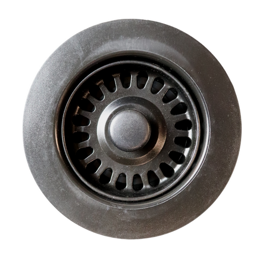 Pelican International Gunmetal Finish Matching Strainer for Crystallite Series Sink