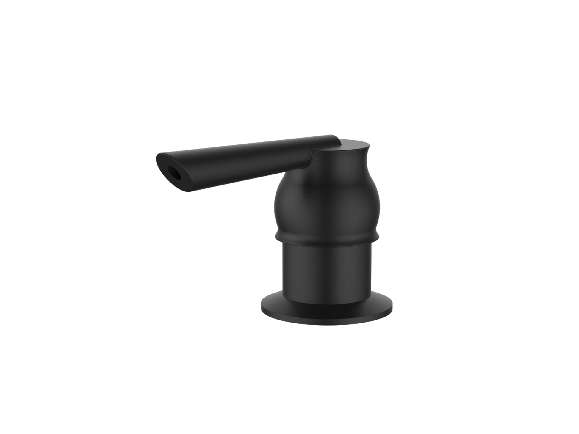 Pelican International Matte Black Soap Dispenser
