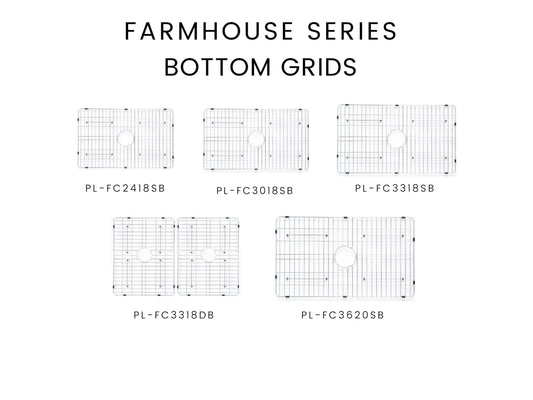 Pelican International Stainless Steel Bottom Grid for PL-FC3018SB Kitchen Sink