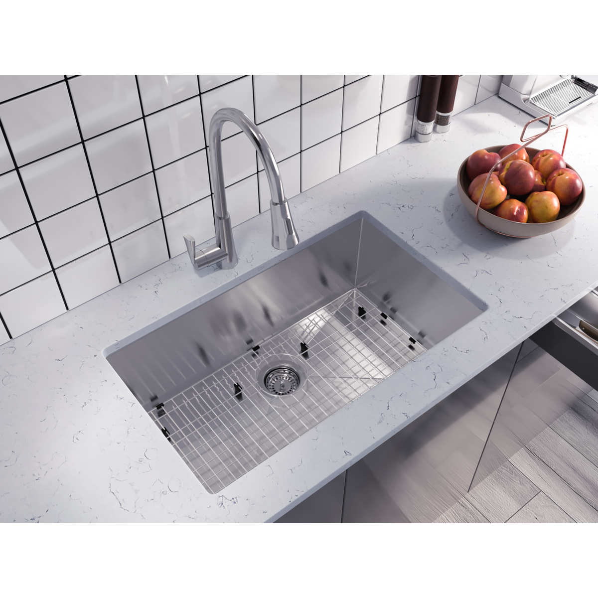 Pelican International Stainless Steel Bottom Grid for PL-HA111 Kitchen Sink