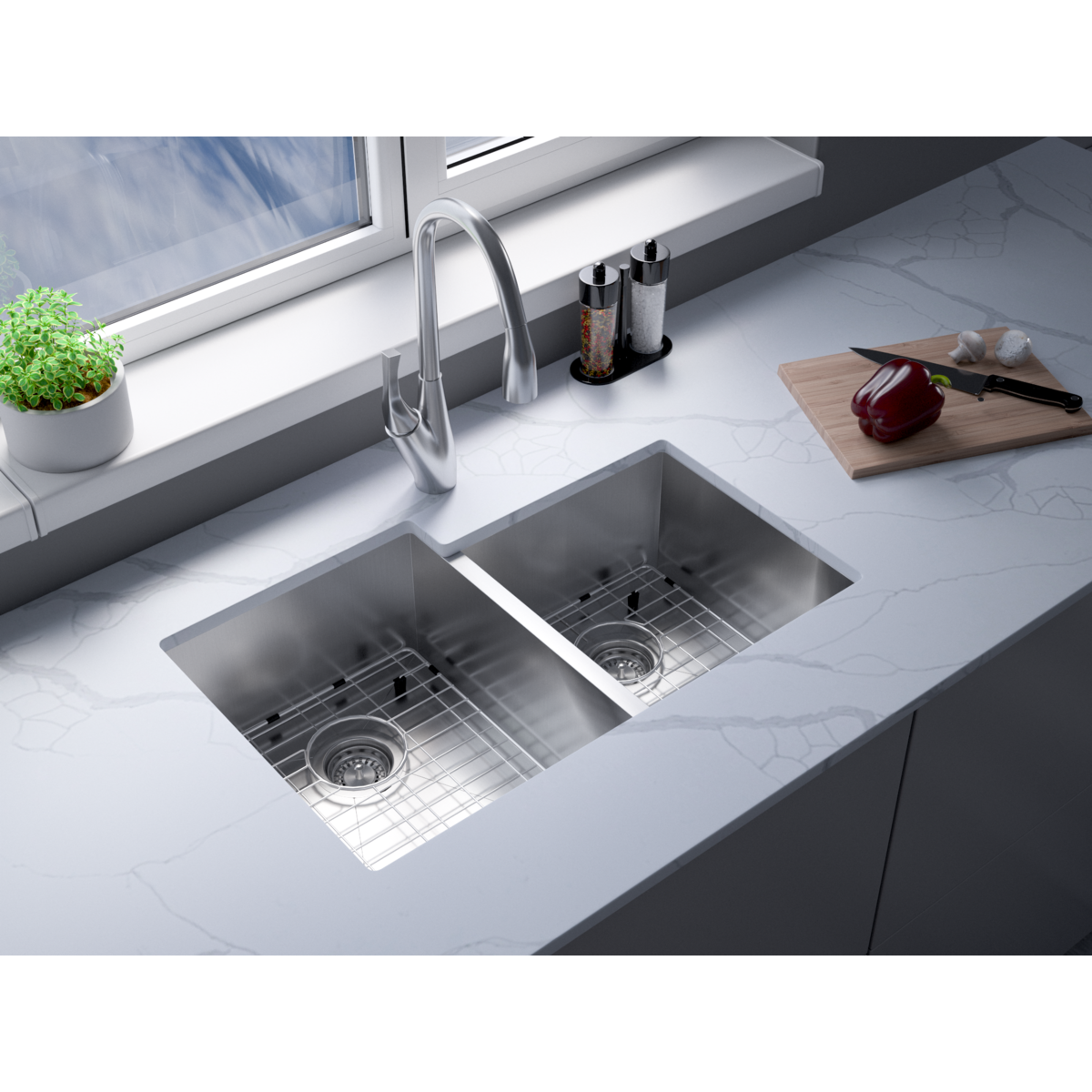 Pelican International Stainless Steel Bottom Grid for PL-HA126 Kitchen Sink