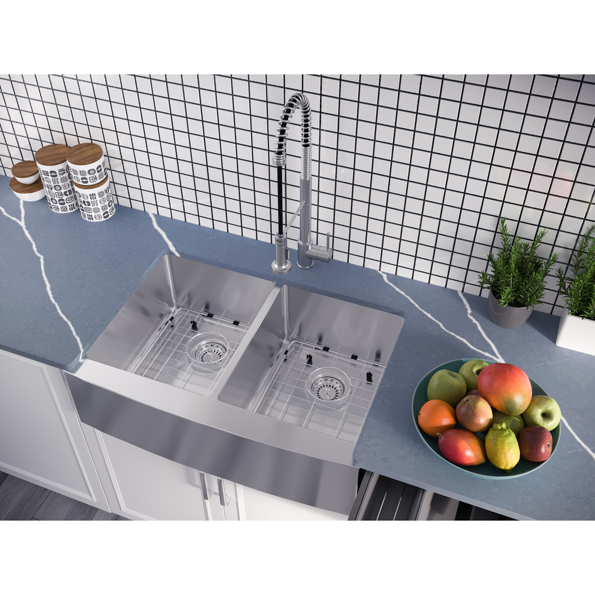 Pelican International Stainless Steel Bottom Grid for PL-HA128 Kitchen Sink