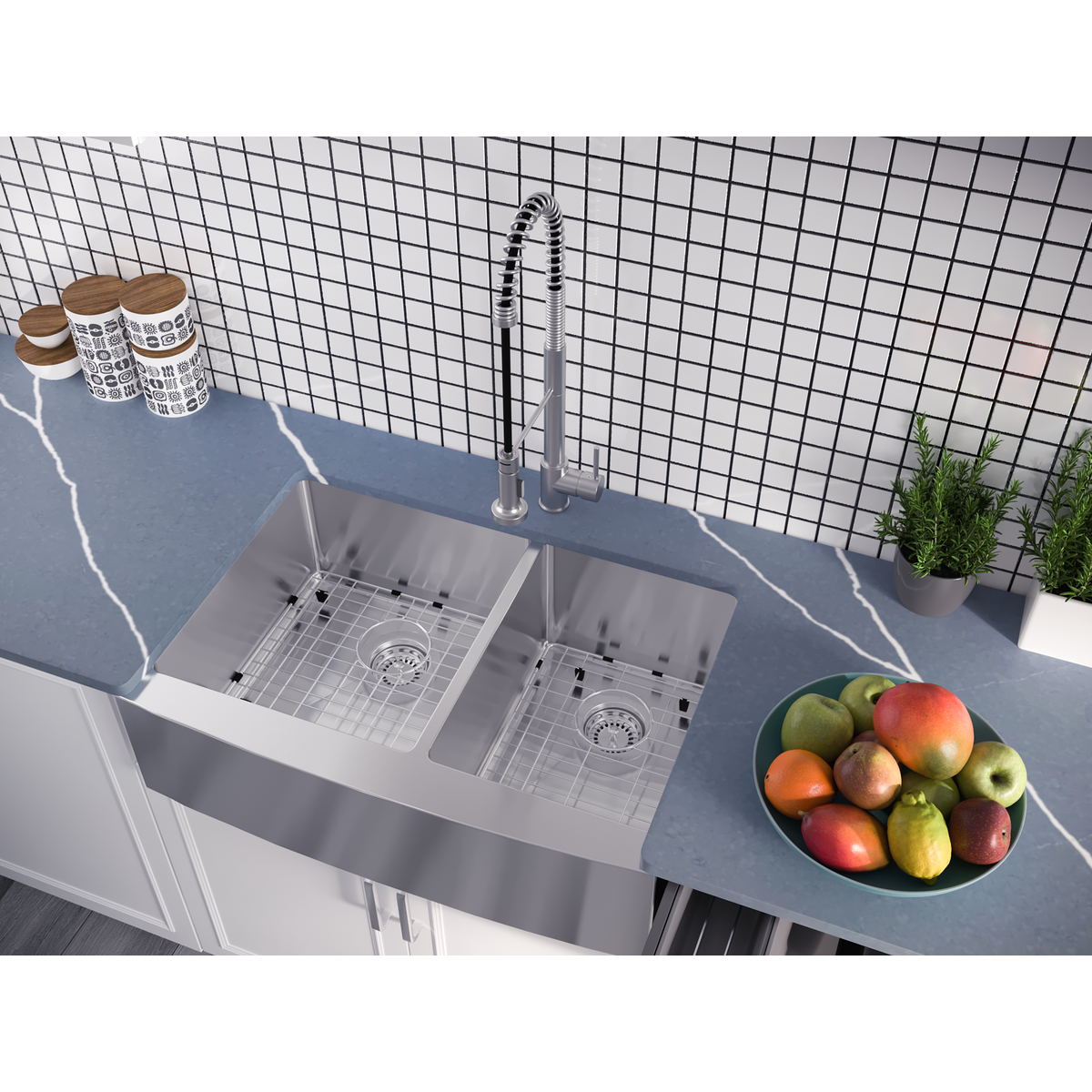 Pelican International Stainless Steel Bottom Grid for PL-HA136 Kitchen Sink
