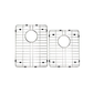 Pelican International Stainless Steel Bottom Grid for PL-VR6040/VR4060 Kitchen Sink