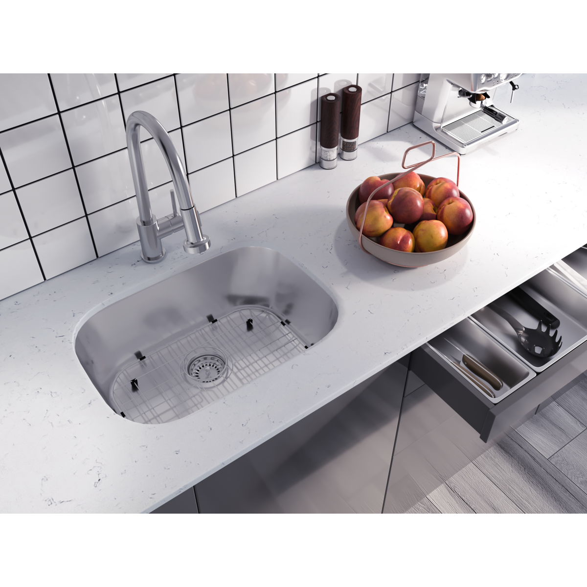 Pelican International Stainless Steel Bottom Grid for PL-VS2318 Kitchen Sink