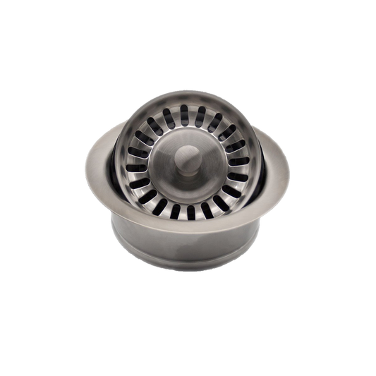 Pelican Int'l Disposer Trim/Replacement Flange in Brushed Nickel Finish