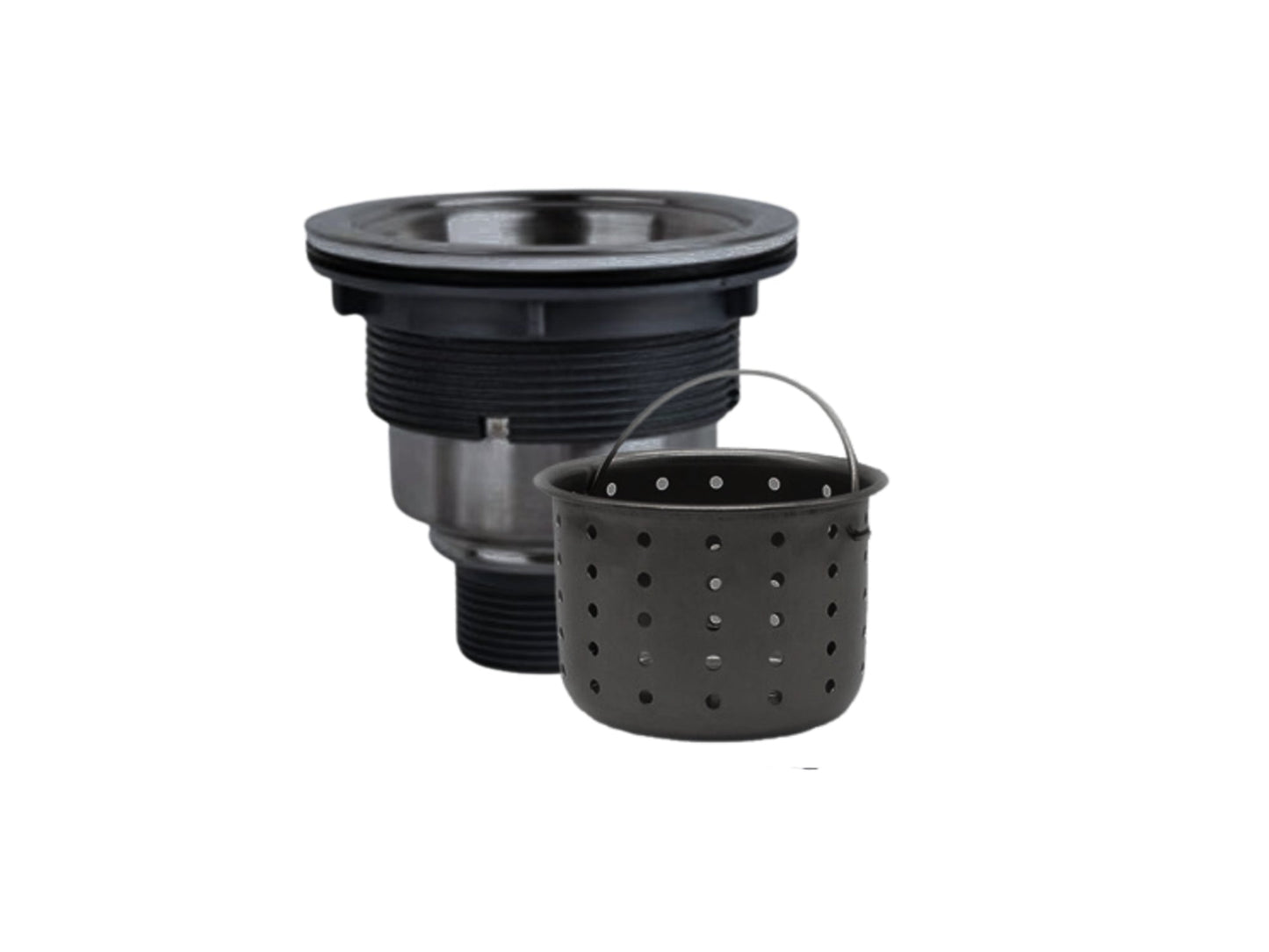 Pelican Int'l Gunmetal Black Deluxe Strainer