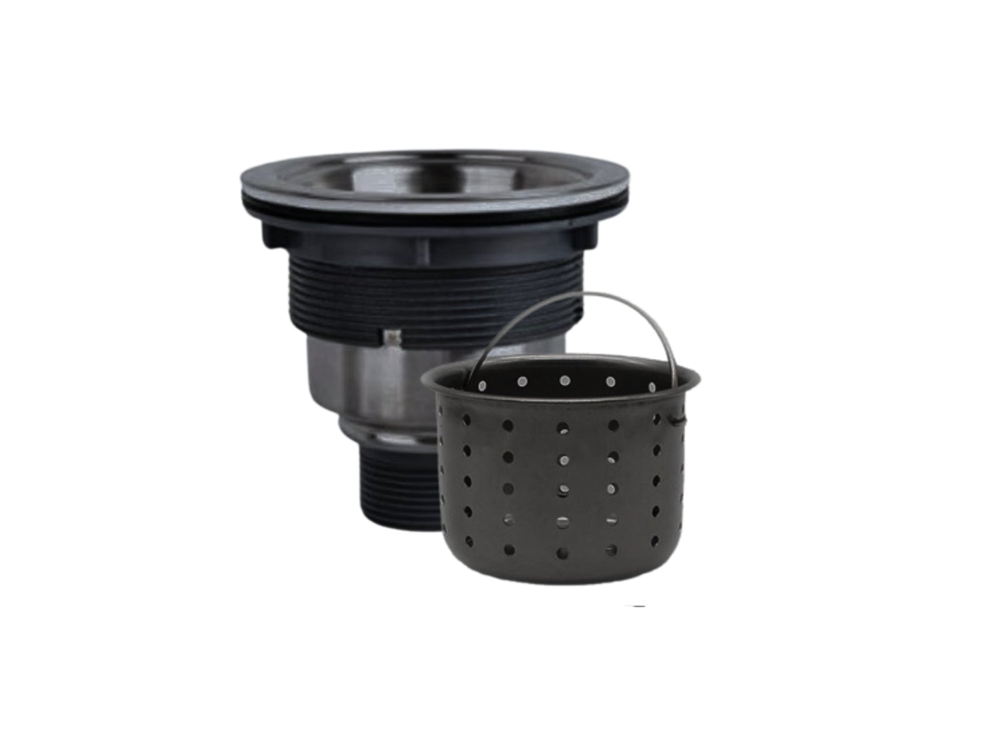 Pelican Int'l Gunmetal Black Deluxe Strainer