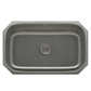 Pelican Int'l Signature Series PL-VS3018 18 Gauge Stainless Steel Single Bowl Undermount Kitchen Sink 30" x 18"