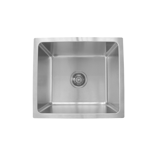 Pelican Int'l Urban Series PL-VR1816 R20 18 Gauge Stainless Steel Undermount Kitchen Sink 18" x 16" with Low Radius Corners