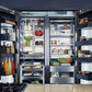 Perlick 24" Column Freezer Solid Overlay Ready Hinged Right