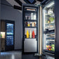 Perlick 24" Column Refrigerator Solid Overlay Ready Hinged Right