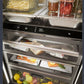 Perlick 30" Column Refrigerator Solid Overlay Ready Hinged Left