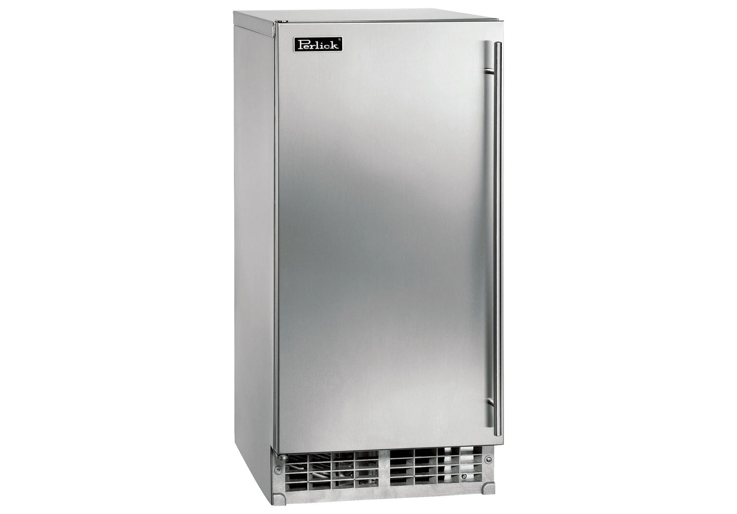 Perlick ADA Height 15" Compliant Cubelet Ice Maker with Panel-Ready Solid Door Hinge Reversible
