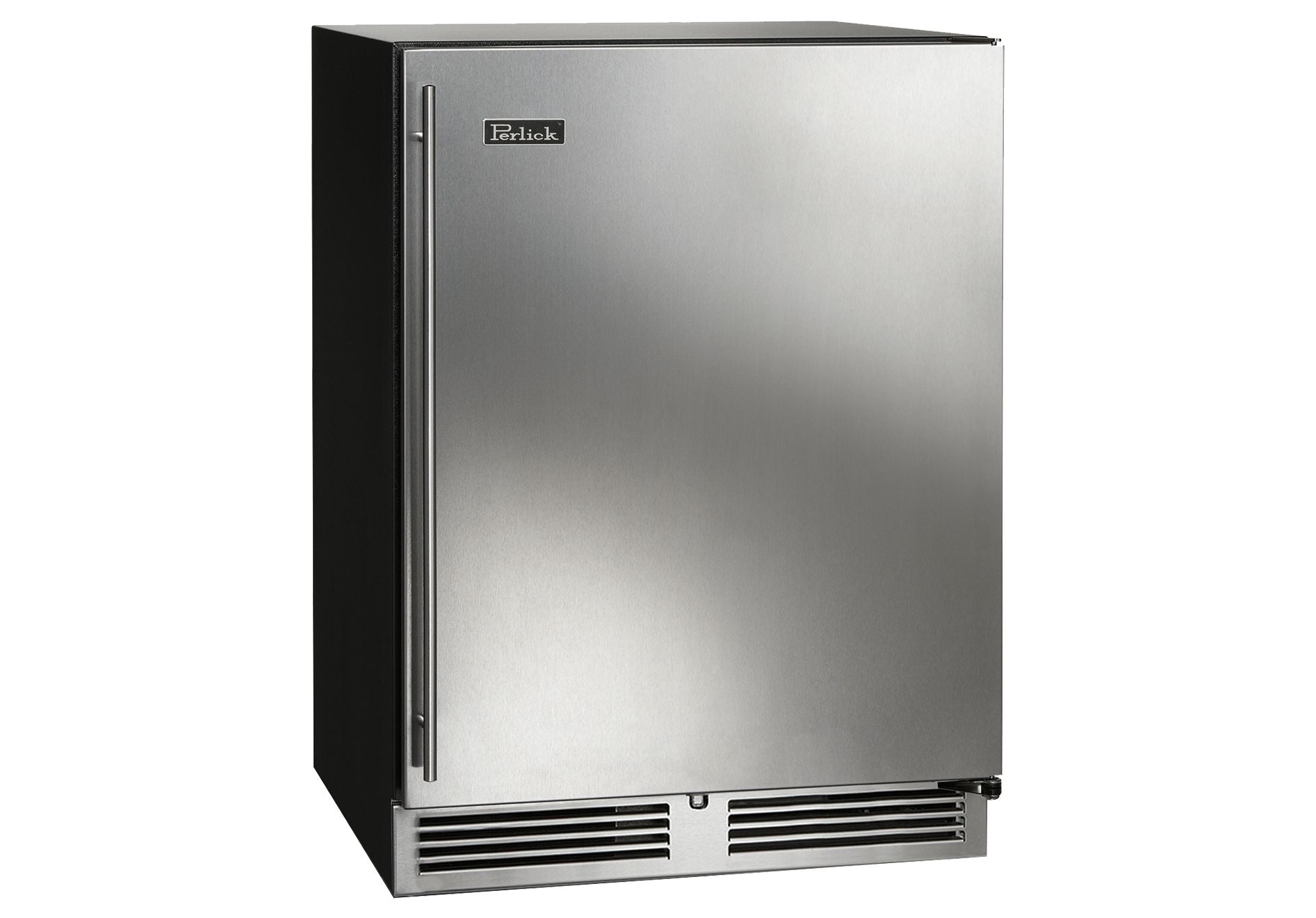 Perlick C-Series 24" Indoor Beverage Center with Stainless Steel Glass Door Hinge Left