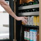 Perlick C-Series 24" Indoor Beverage Center with Stainless Steel Glass Door Hinge Left