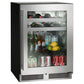 Perlick C-Series 24" Indoor Beverage Center with Stainless Steel Glass Door Hinge Right