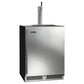 Perlick C-Series 24" Indoor Keg Dispenser - Single Tap with Stainless Steel Solid Door Hinge Right