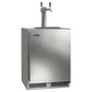 Perlick C-Series 24" Outdoor Keg Dispenser - Single Tap with Stainless Steel Solid Door Hinge Right with Lock