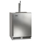 Perlick C-Series 24" Outdoor Keg Dispenser - Single Tap with Stainless Steel Solid Door Hinge Right with Lock