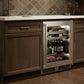 Perlick Signature Series 24" Indoor Beverage Center with Stainless Steel Glass Door Hinge Left with Lock
