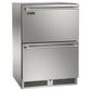 Perlick Signature Series 24" Indoor Dual-Zone Freezer/Refrigerator Drawers Fully Integrated Panel-Ready
