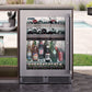 Perlick Signature Series 24" Marine Grade Beverage Center with Fully Integrated Panel-Ready Solid Door Hinge Right with Lock