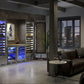 Perlick Signature Series 24" Marine Grade Wine Reserve with Fully Integrated Panel-Ready Glass Door Hinge Left with Lock