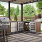 Perlick Signature Series 24" Outdoor Dual-Zone Freezer/Refrigerator Drawers Fully Integrated Panel-Ready