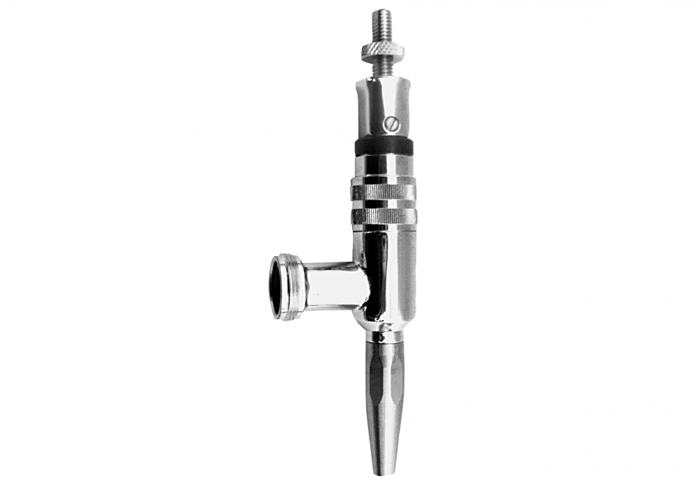 Perlick Stout Faucet - Brass Chrome Plated Body with Stainless Steel Spout