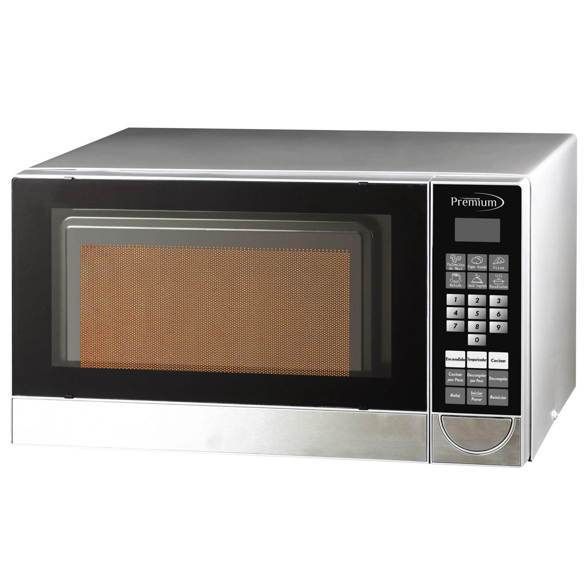 Premium Levella 0.7 ft³ Stainless Steel Microwave Oven With Child Safety Lock