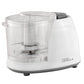 Premium Levella 100 W White Mini Chopper With Stainless Steel Blades and Dishwasher Safe Bowl