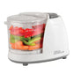 Premium Levella 100 W White Mini Chopper With Stainless Steel Blades and Dishwasher Safe Bowl