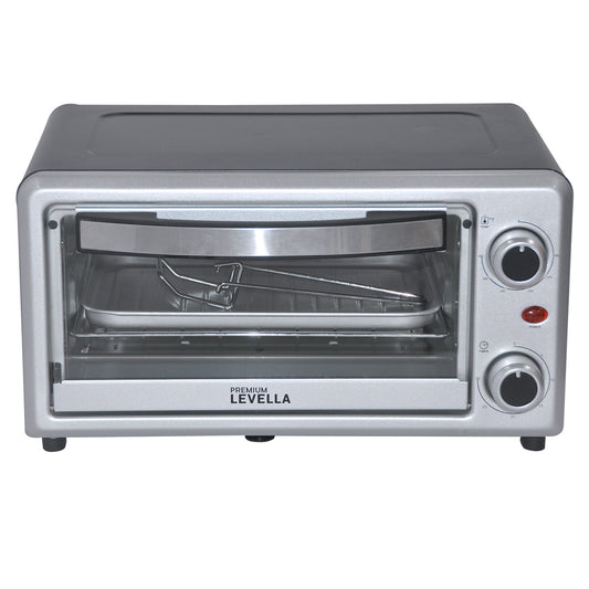 Premium Levella 10L Stainless Steel Toaster Oven With Removable Aluminum Tray