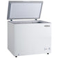 Premium Levella 10.0 ft³ White Energy-Saving Manual Defrost Chest Freezer With Removable Storage Basket