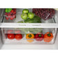 Premium Levella 11.6 ft³ Inox Frost-Free Refrigerator With Chiller Zone and Easy-Slide Food Pan